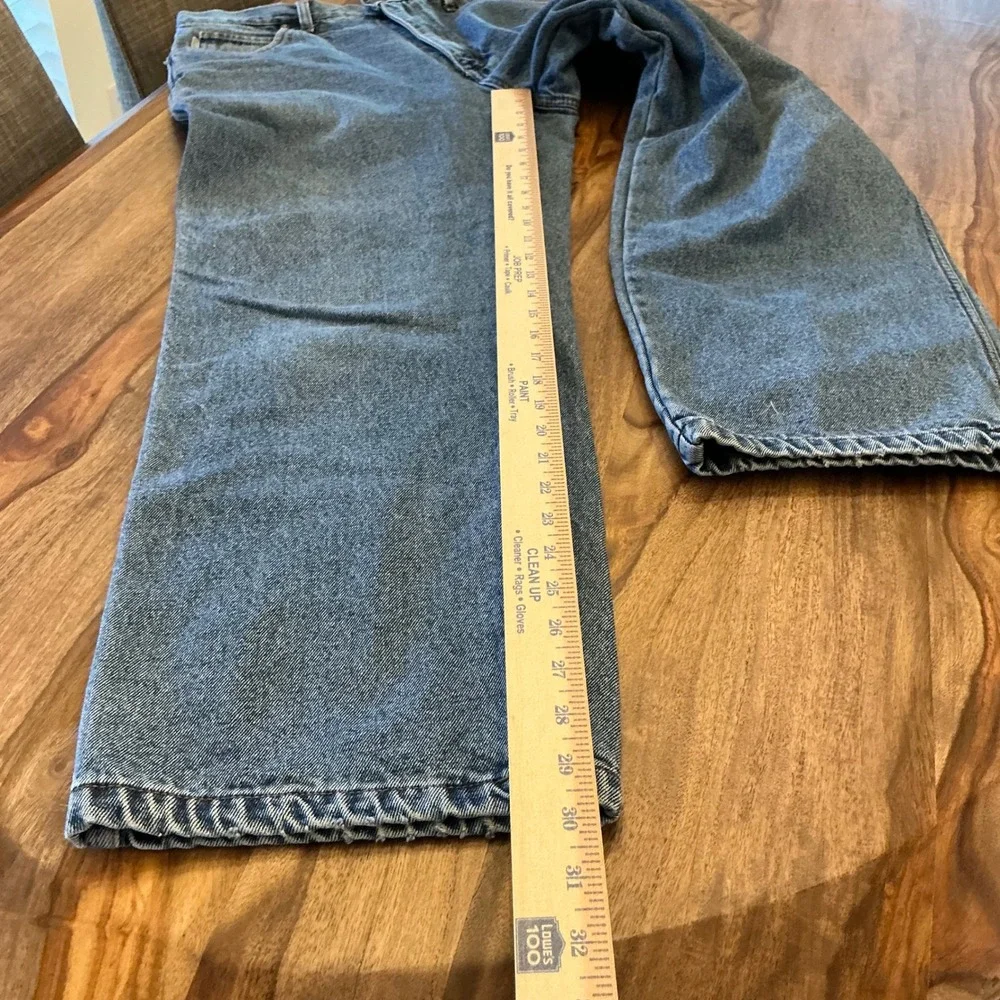 Bear River Workwear Men's Blue Denim Flannel Lined‎ Jeans Size 34x30